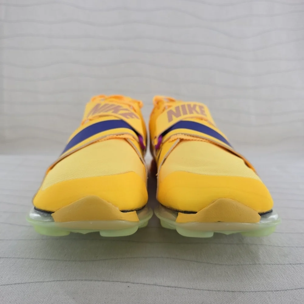 Nike Mens Air Zoom LJ Elite Long Jump Burst Yellow Track Shoe FZ9326-800 Sz 10